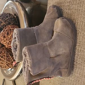 Toms Toddler winter suede boots T9 gray Kids
